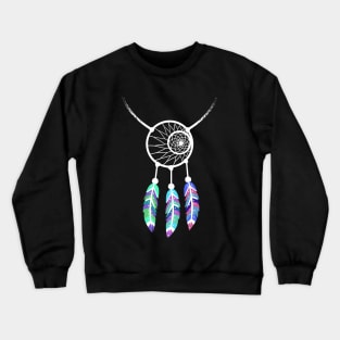 Feather necklace Crewneck Sweatshirt